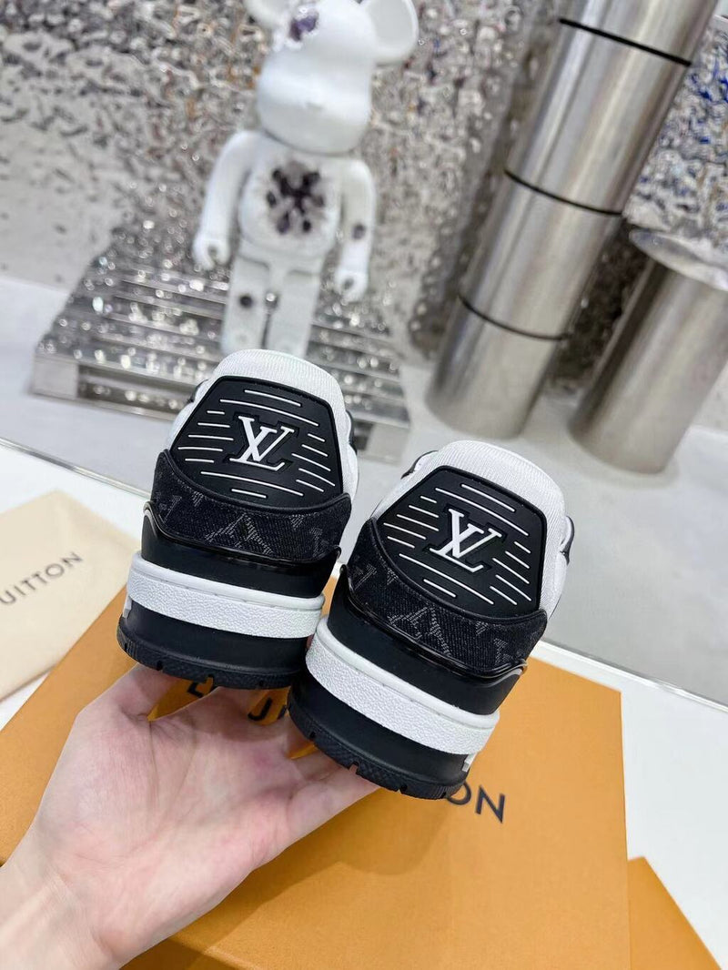 Louis Vuitton LV Trainer White Black