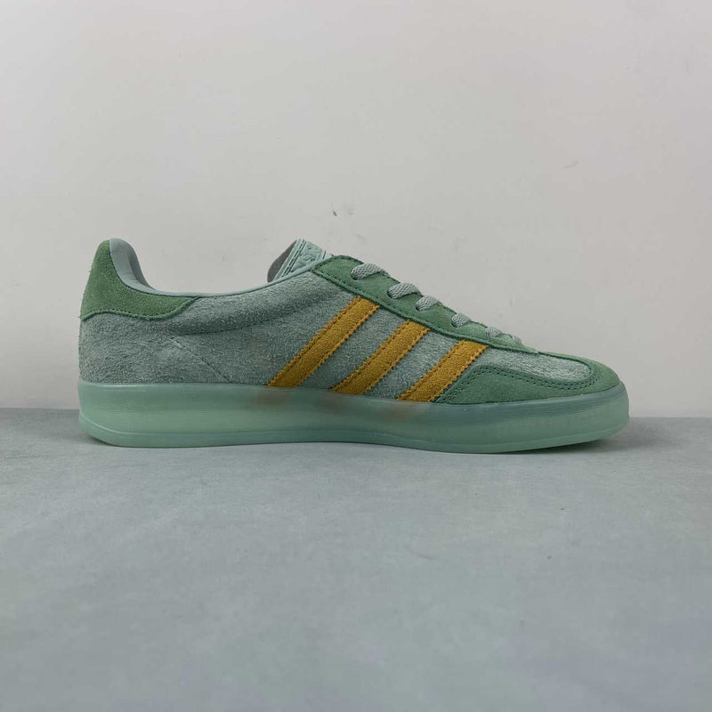 Gazelle Indoor Hazy Green Crew Yellow