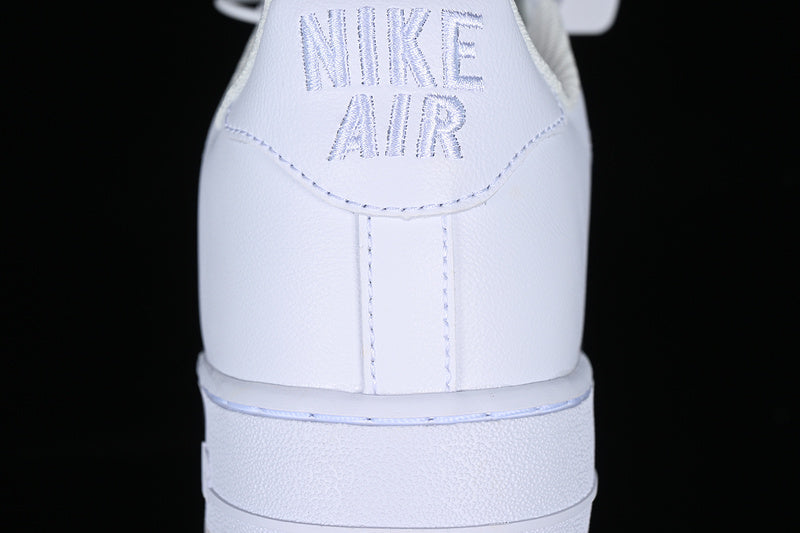 Nike Air Force 1 Low '07 Retro Color of the Month Jewel Swoosh Triple White