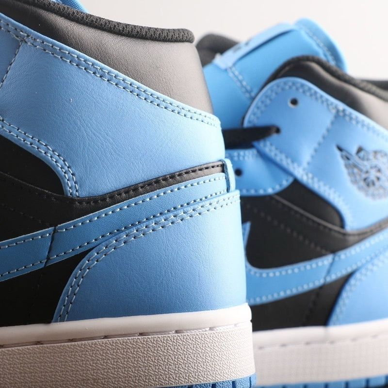 Jordan 1 Mid University Blue Black