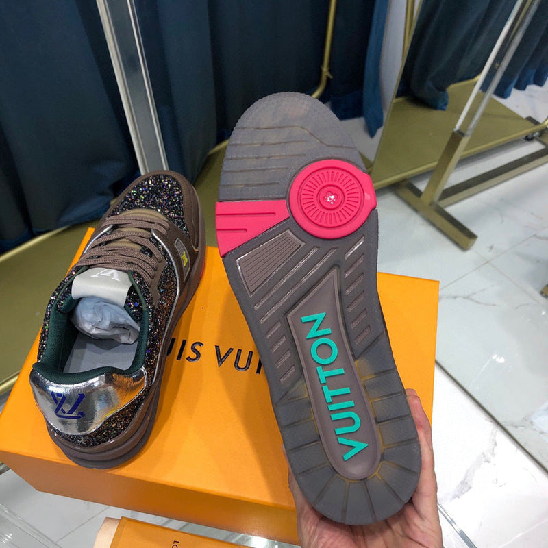 LOUIS VUITTON TRAINER GREY MULTICOLOR