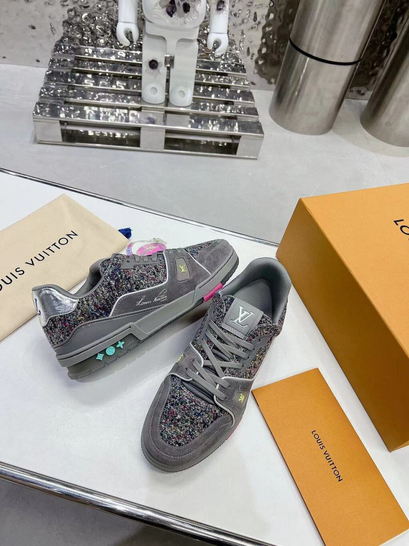 Louis Vuitton Trainer Grey Multicolor