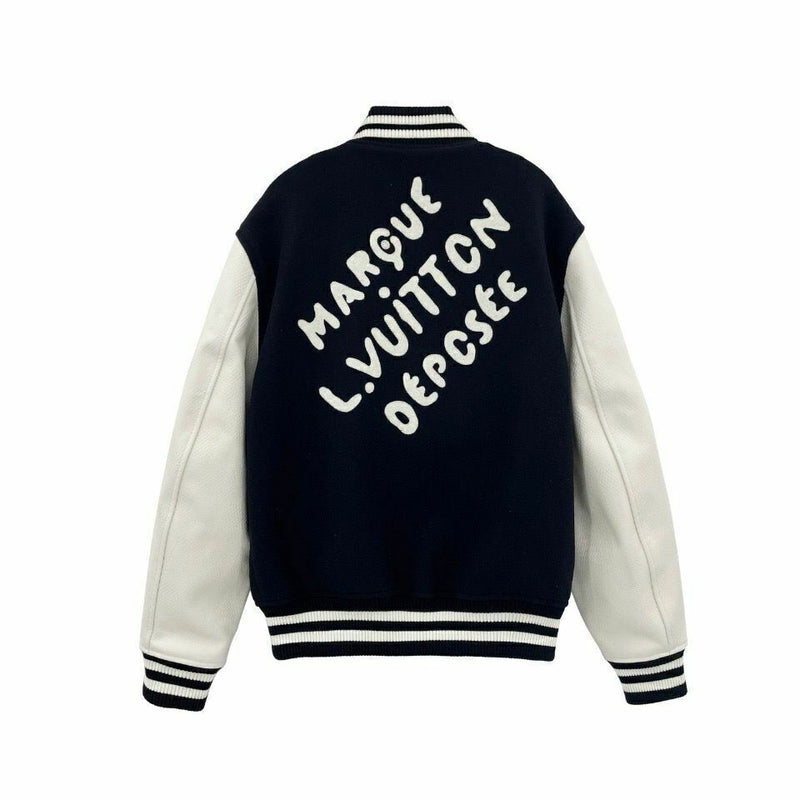 Jaqueta Louis Vuitton Varsity com Assinatura