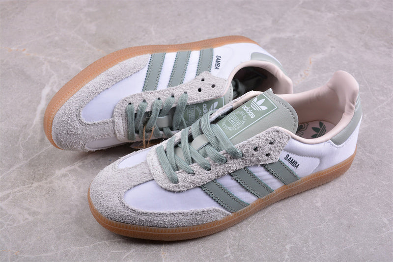 Adidas Samba OG Silver Green Putty Mauve