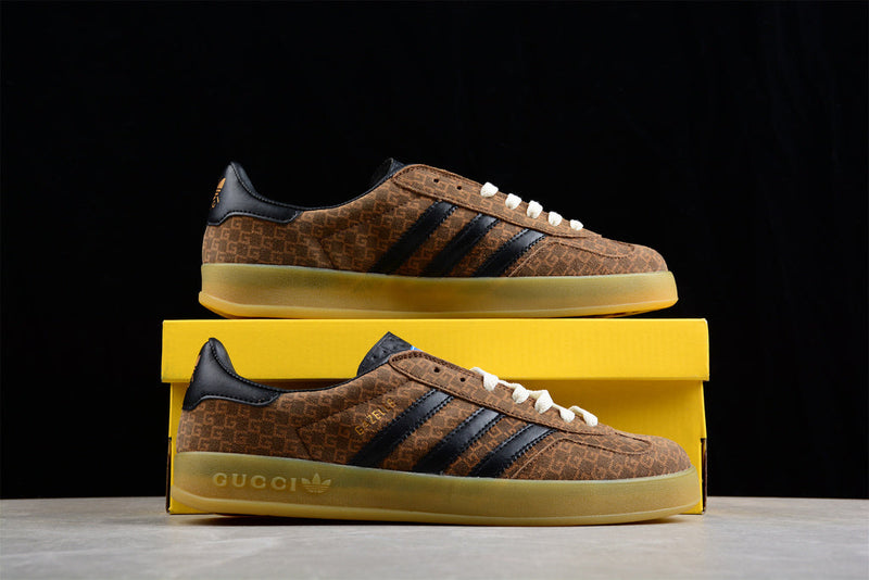 Adidas x Gucci Gazelle Brown Black