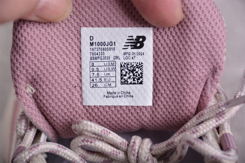 New Balance 1000 Joe Freshgoods Pink Mink