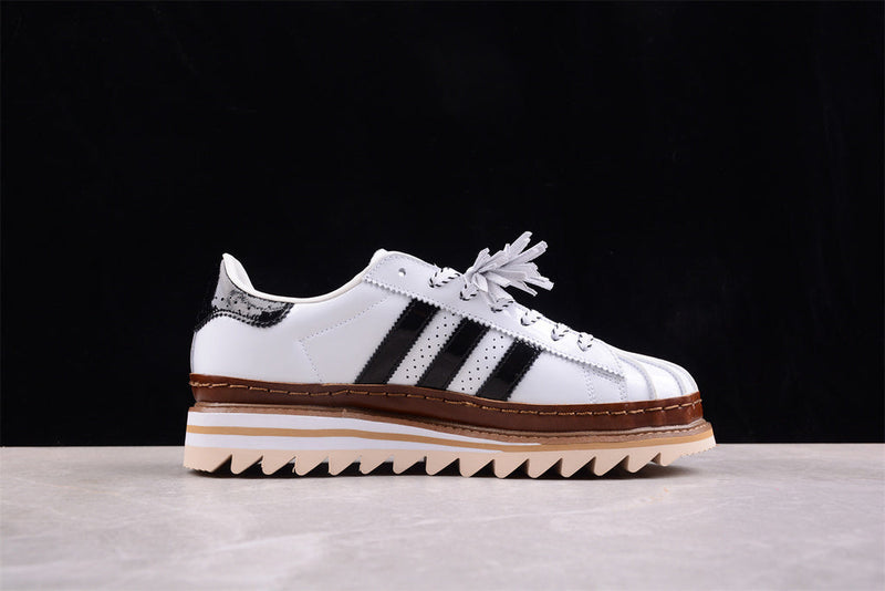 Adidas Superstar CLOT By Edison Chen White Crystal Sand