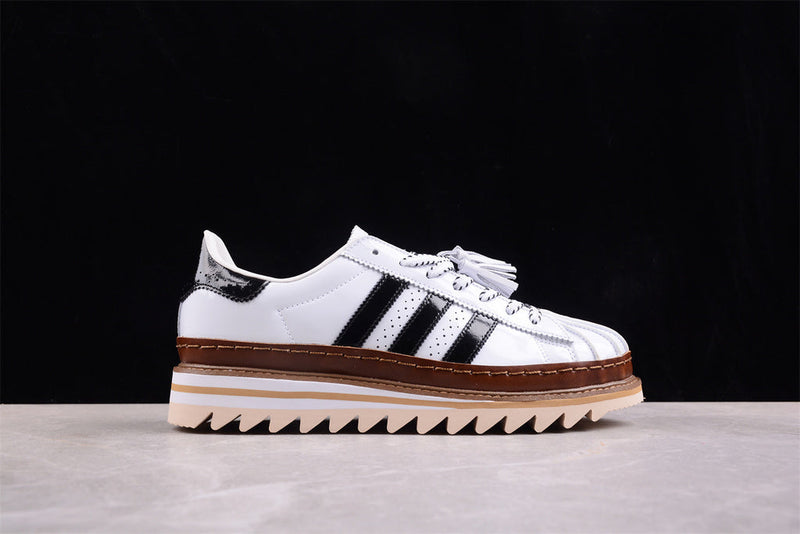 Adidas Superstar CLOT By Edison Chen White Crystal Sand