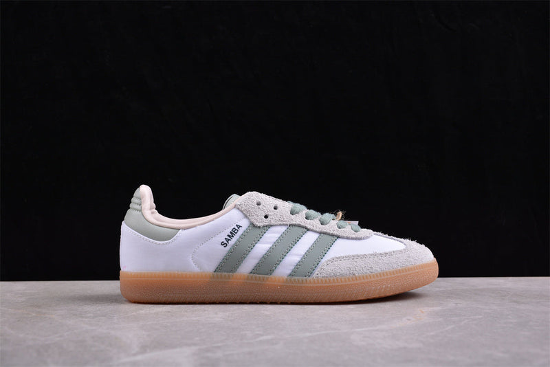 Adidas Samba OG Silver Green Putty Mauve