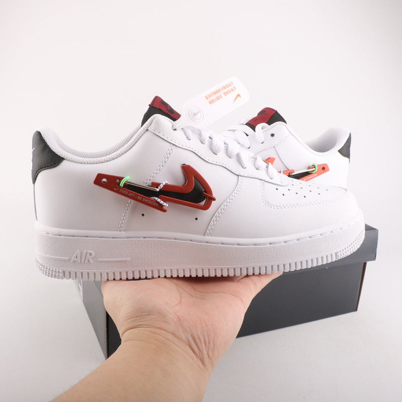 Nike Air Force 1 Low Carabiner Swoosh Red