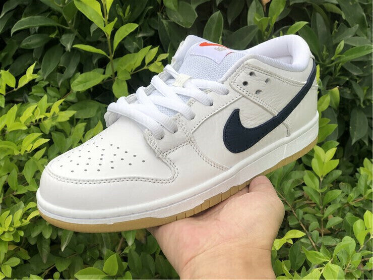 Nike SB Dunk Low Orange Label White Navy CZ2249-100