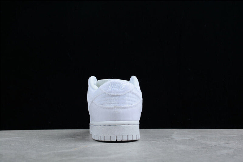 Nike Dunk Low Dover Street Market Triple White Velvet DH2686-100