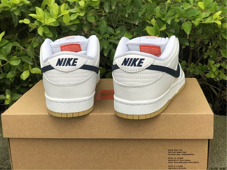 Nike SB Dunk Low Orange Label White Navy CZ2249-100