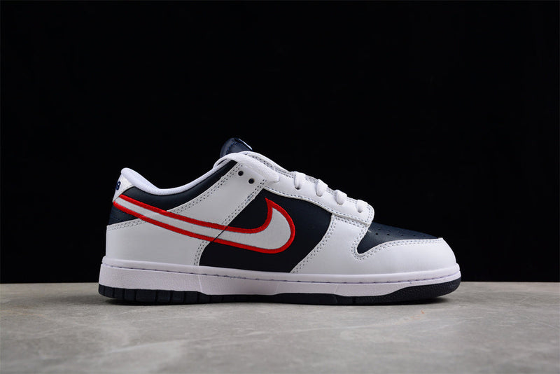 Nike Dunk Low Houston Comets Four-Peat Preto e Branco DZ2780-100