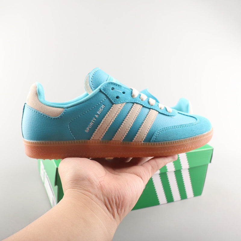 Adidas Samba OG Sporty & Rich Blue Rush