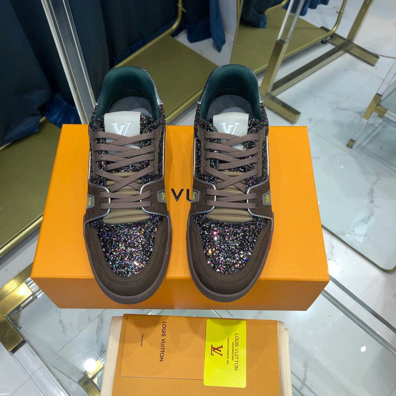 LOUIS VUITTON TRAINER GREY MULTICOLOR