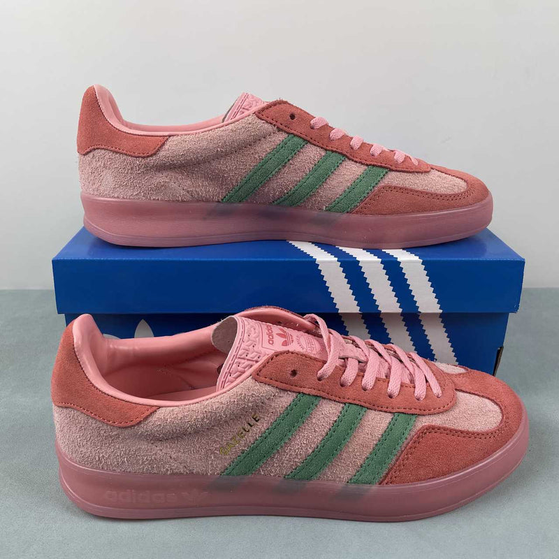 Adidas Gazelle Indoor Semi Pink Spark Preloved Scarlet