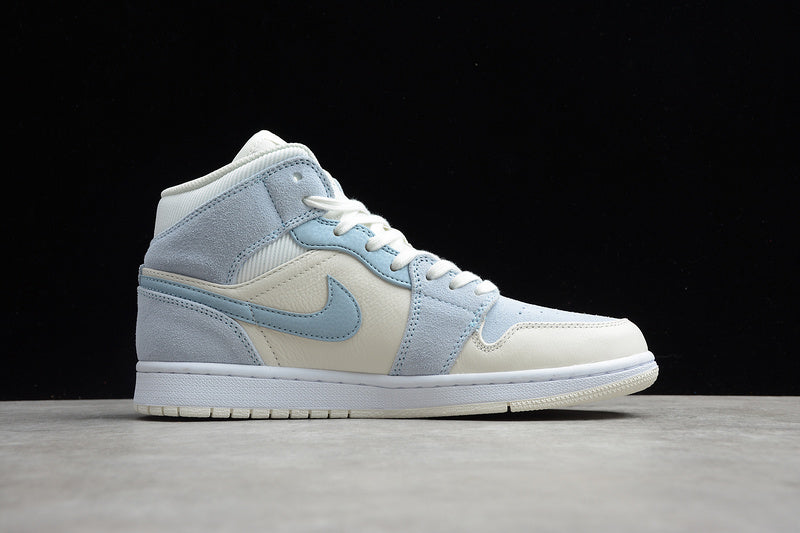 Air Jordan 1 Mid SE Sail Light Blue DA4666-100