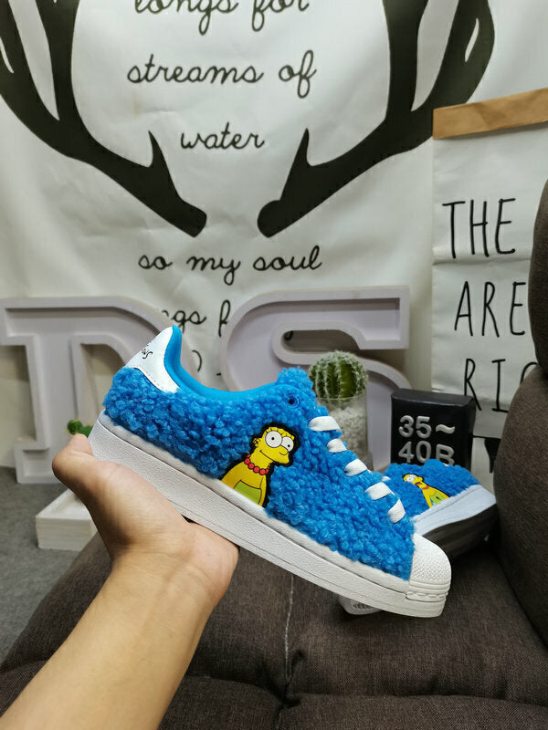 Adidas Superstar The Simpsons Marge Cloud White Core Black