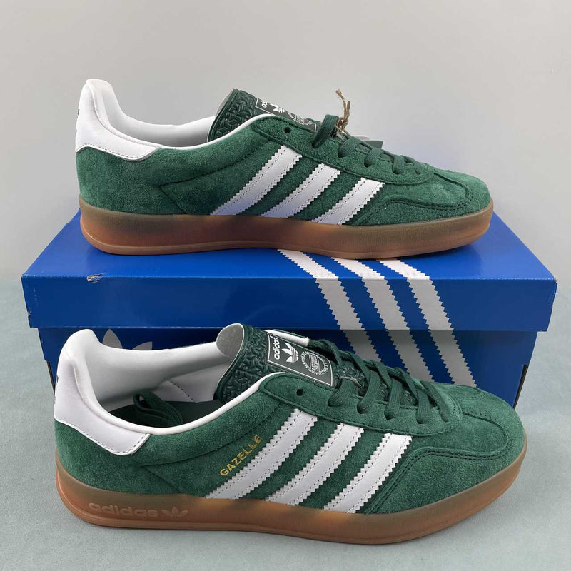 Adidas Gazelle Indoor Collegiate Green Gum