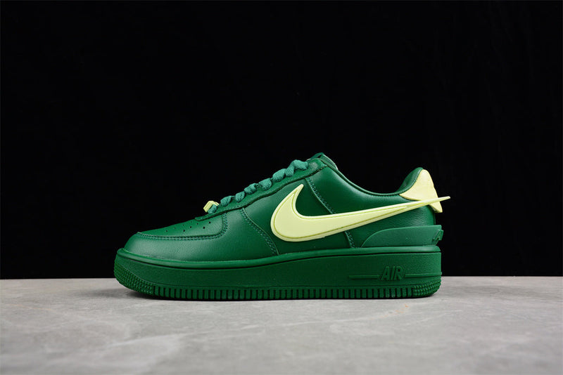 AMBUSH X NIKE AIR FORCE 1 LOW PINE GREEN AND CITRON