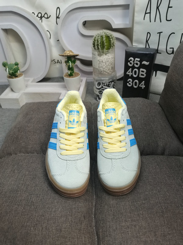 Adidas Gazelle Bold Almost Blue Yellow