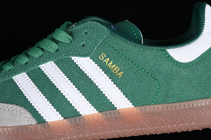 Adidas Samba Vegan White/Green/Grey/ Brown