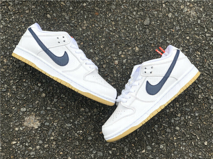 Nike SB Dunk Low Orange Label White Navy CZ2249-100