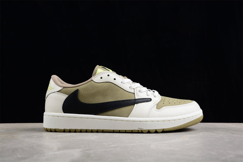 Jordan 1 Retro Low Golf Travis Scott Neutral Olive FZ3124-200