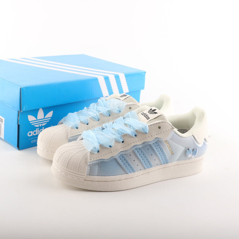 Adidas Superstar Cloud White Blue H30052