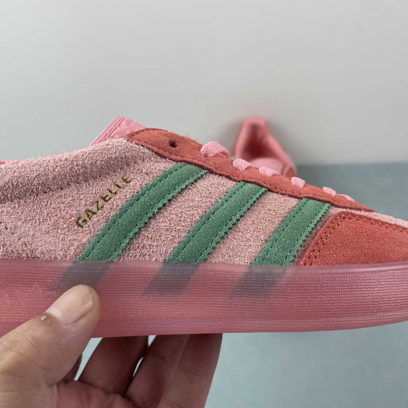 Adidas Gazelle Indoor Semi Pink Spark Preloved Scarlet