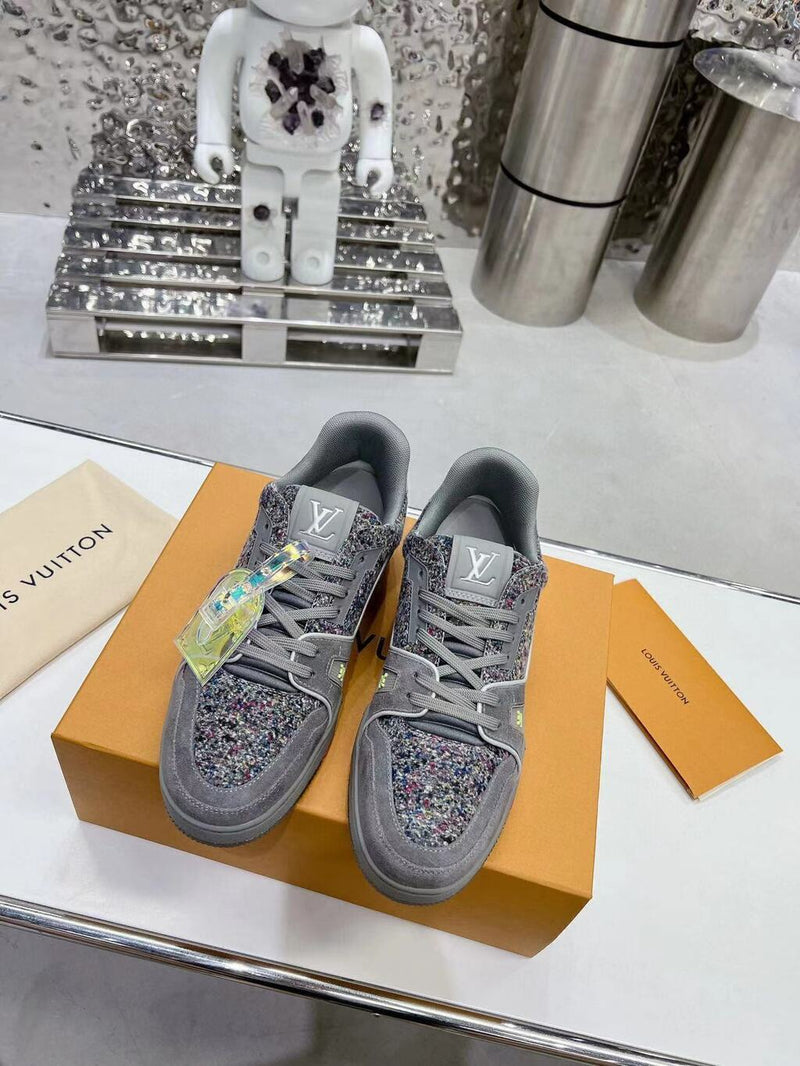 Louis Vuitton Trainer Grey Multicolor