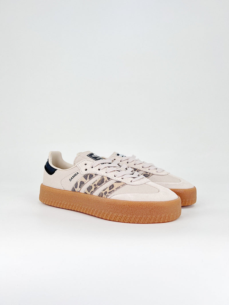 Adidas Sambae Leopard Off White