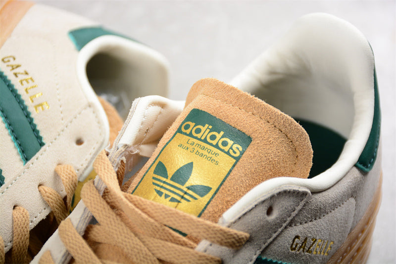 Adidas Gazelle Bold Magic Beige Collegiate Green