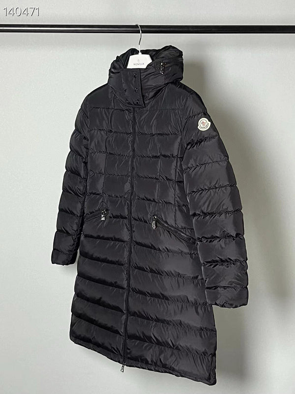 Moncler Enfant Casaco Matelassê Com Capuz