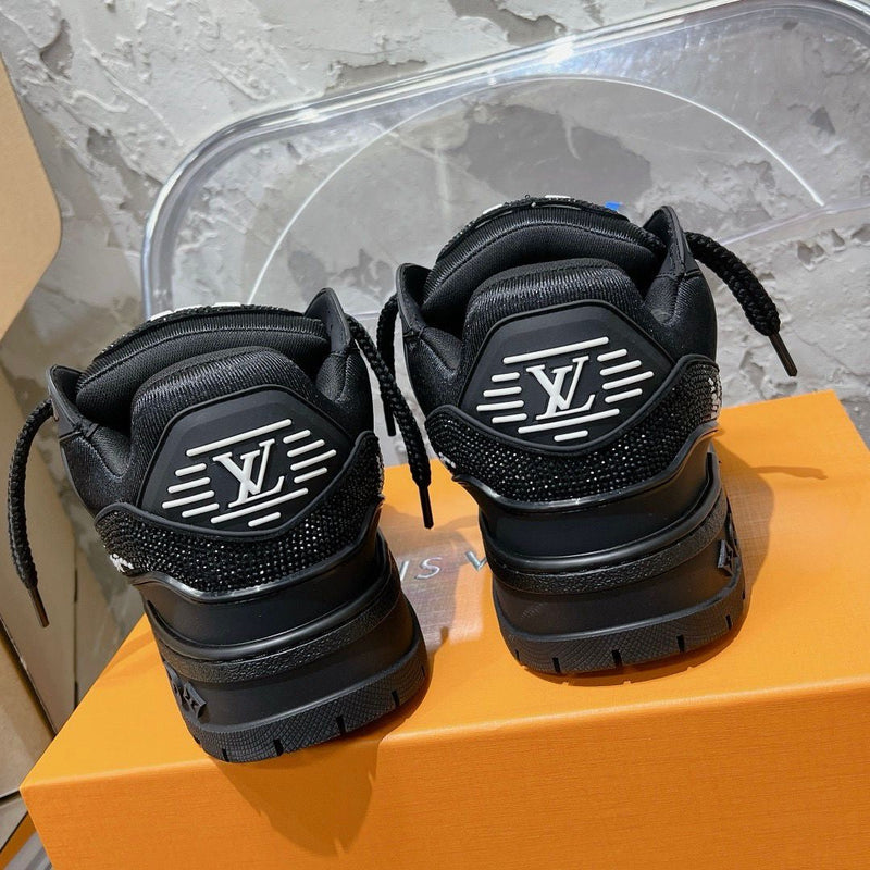 Louis Vuitton Trainer Maxi Black Crystals