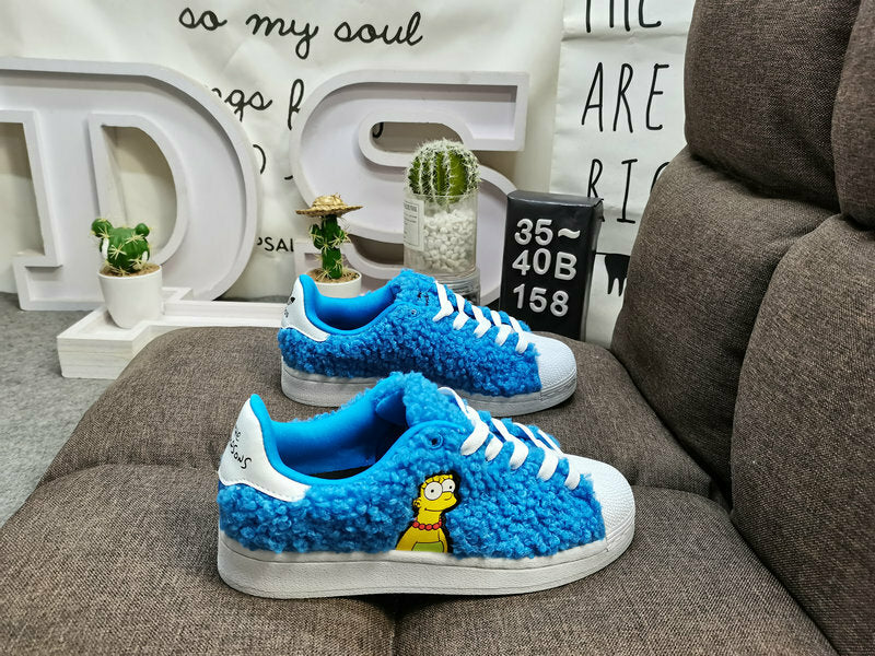 Adidas Superstar The Simpsons Marge Cloud White Core Black