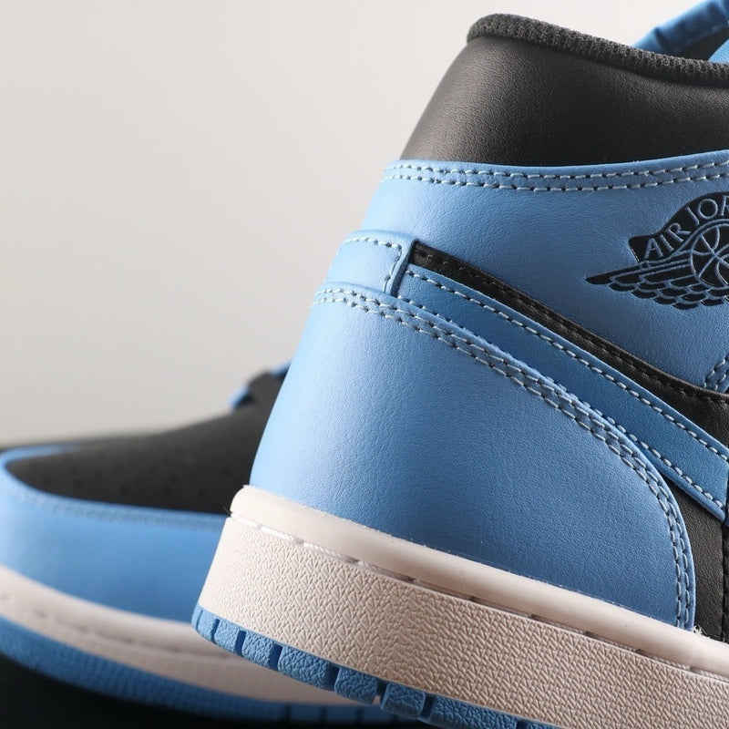 Jordan 1 Mid University Blue Black