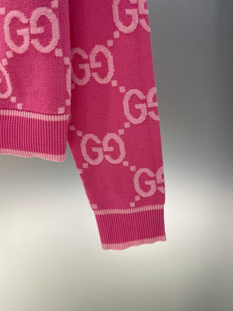 Cardigan de lã Gucci Pink