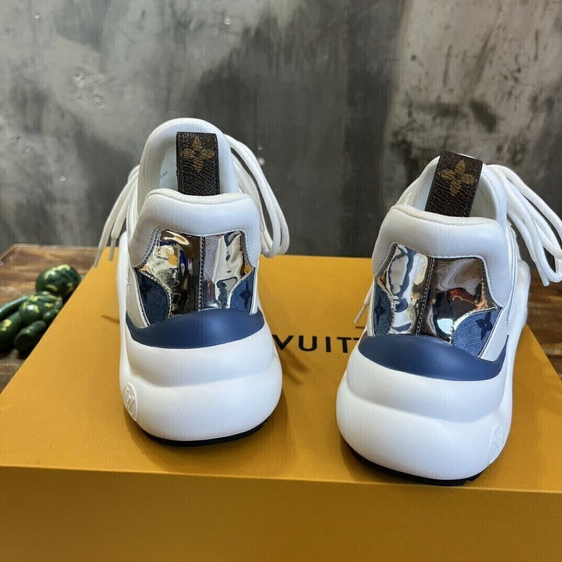 Louis Vuitton Archlight Trainer Monogram White Blue