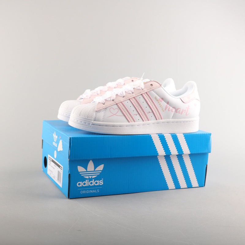 Adidas Superstar Heart White Pink H23062