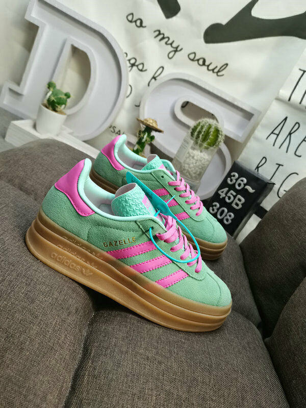 Adidas Gazelle Bold Pulse Mint Pink