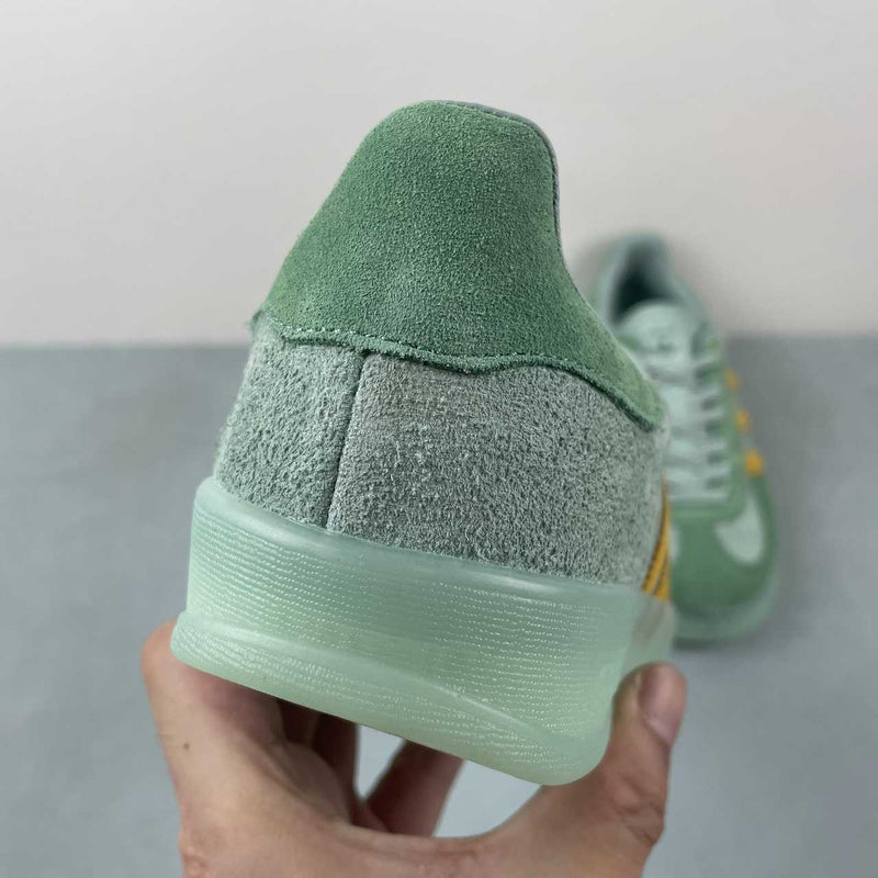 Gazelle Indoor Hazy Green Crew Yellow