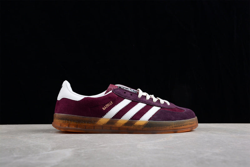 Adidas x Gucci Gazelle Burgundy Velvet