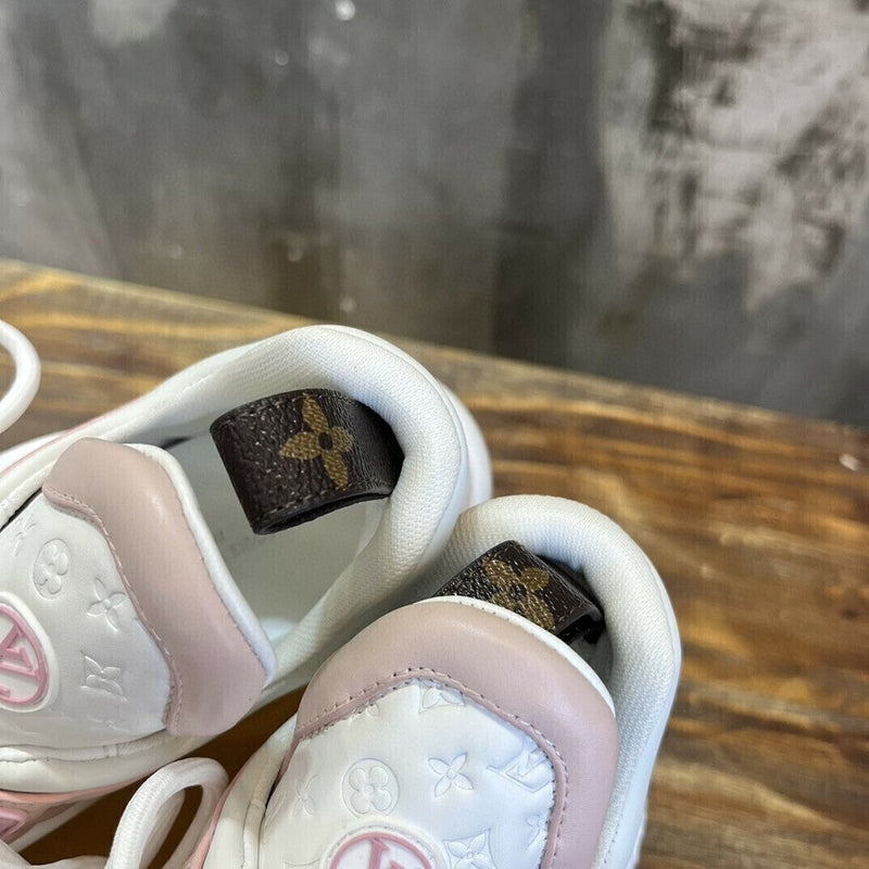 Louis Vuitton Archlight Trainer Monogram White Pink