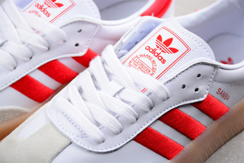 Adidas Samba White Better Scarlet Gum