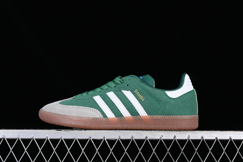 Adidas Samba Vegan White/Green/Grey/ Brown