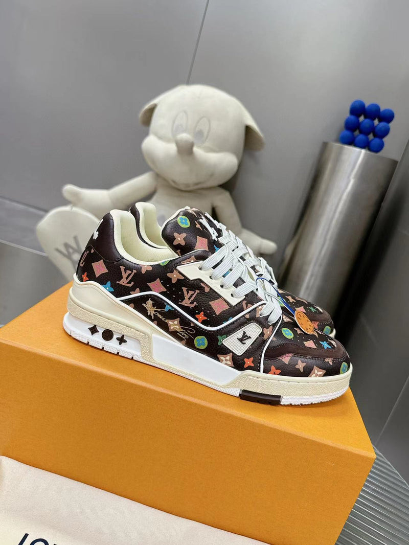 Louis Vuitton by Tyler, the Creator LV Trainer Mocha Multicolor