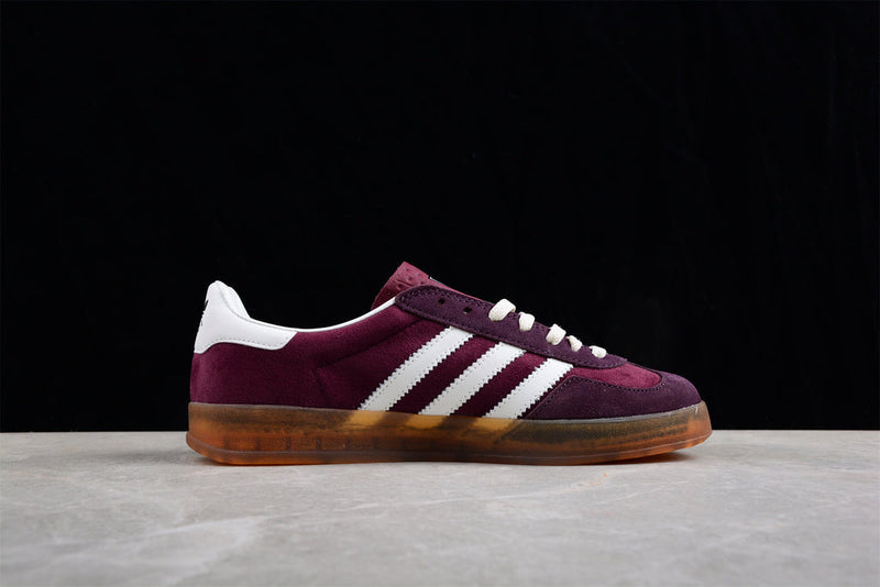 Adidas x Gucci Gazelle Burgundy Velvet