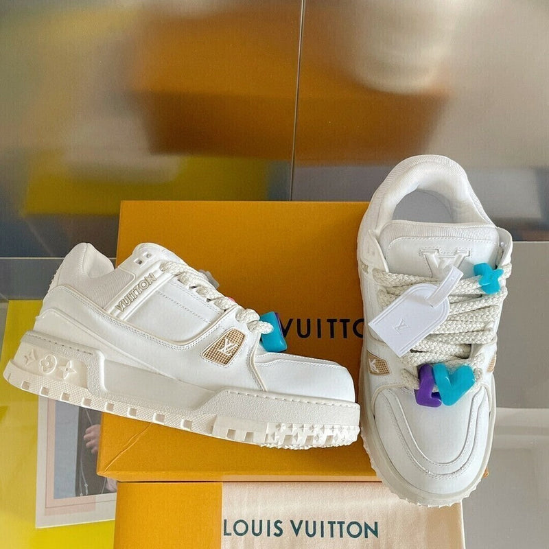 Louis Vuitton LV Trainer Maxi White